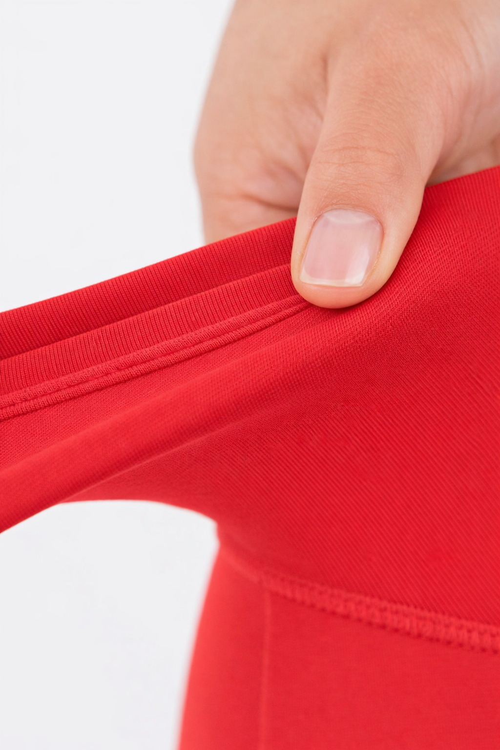 Red High-Compression Activewear Set for Women – Petite
