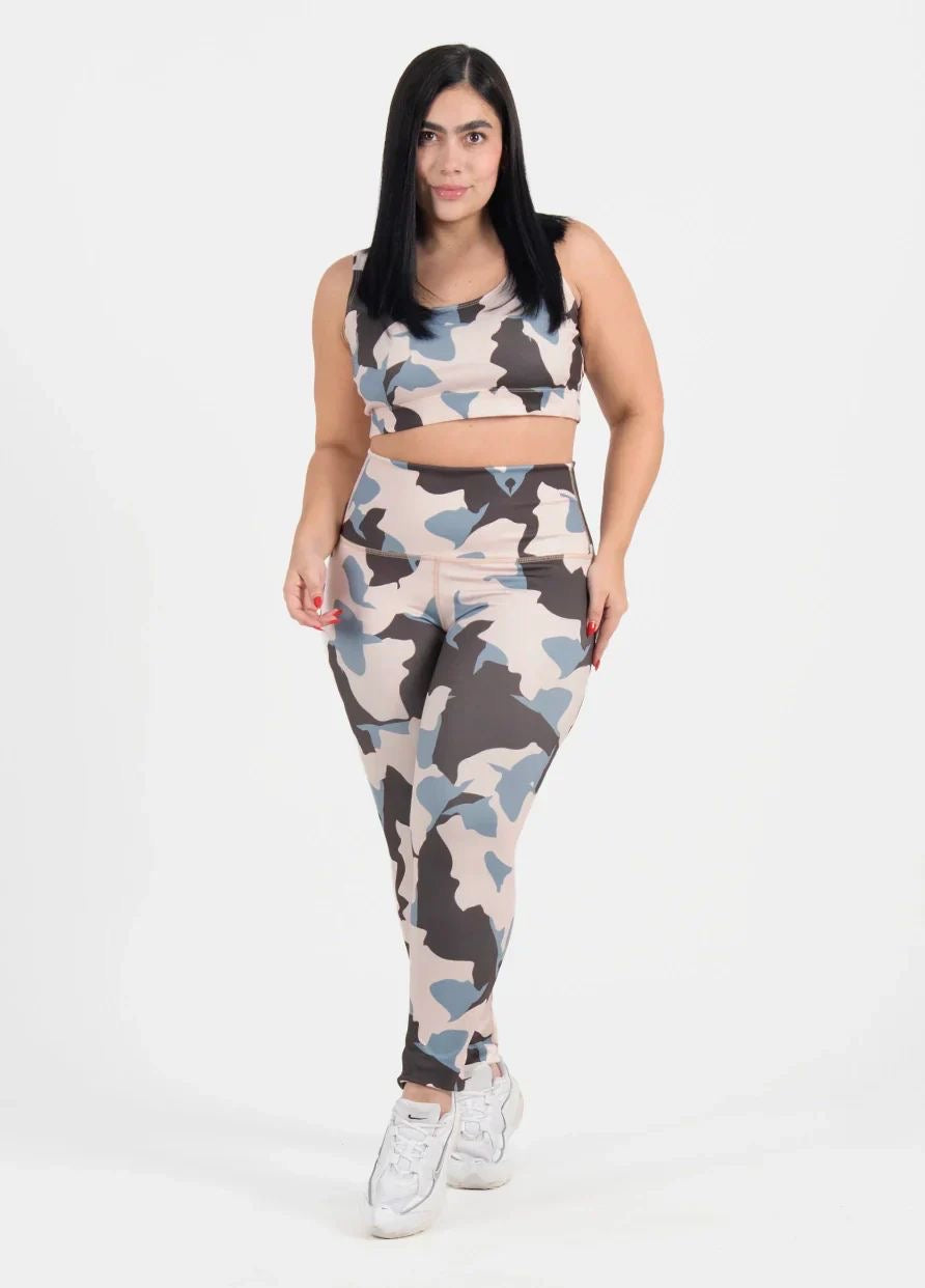 Curvy Fit Sport Set – Women's Athletic Top & Leggings