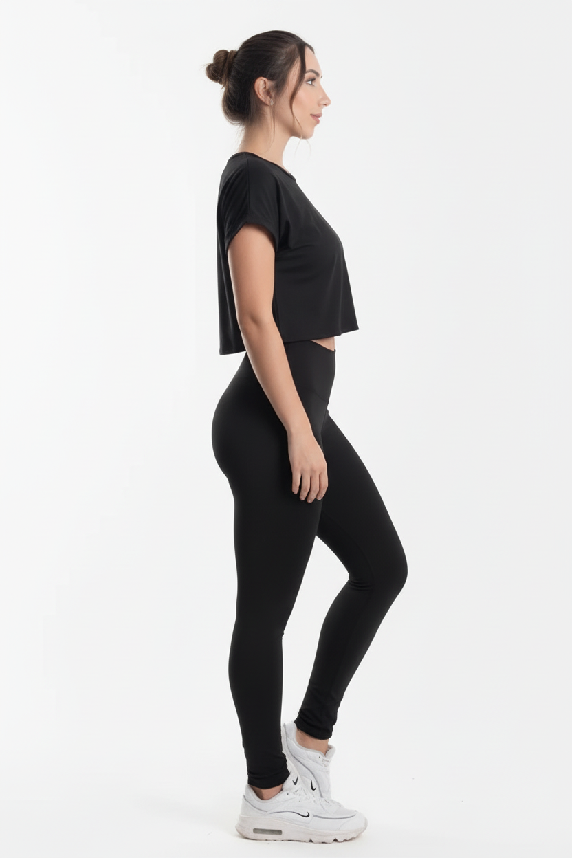 Sport Set with Blouse - vista lateral