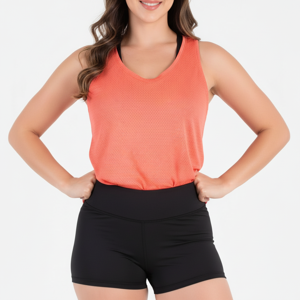 Sport Shorts with Blouse - detalle Instagram